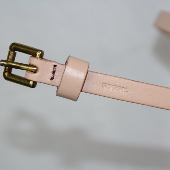 Fossil women's pink belt BT4210518 Size S - Picture 2 of 8